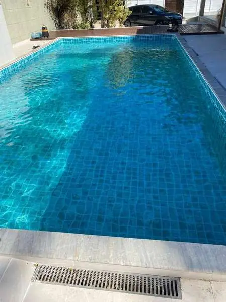 Foto de piscina finalizada
